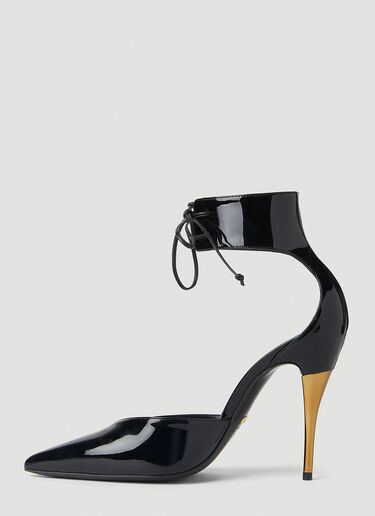 Patent High Heel Pumps Gucci Patent High Heel Pumps Black guc0251081