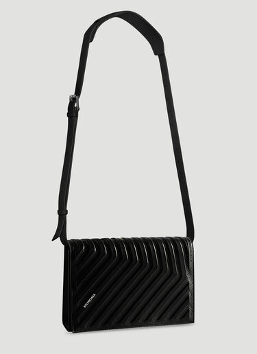 Car Flap Shoulder Bag Balenciaga Car Flap Shoulder Bag Black bal0151061