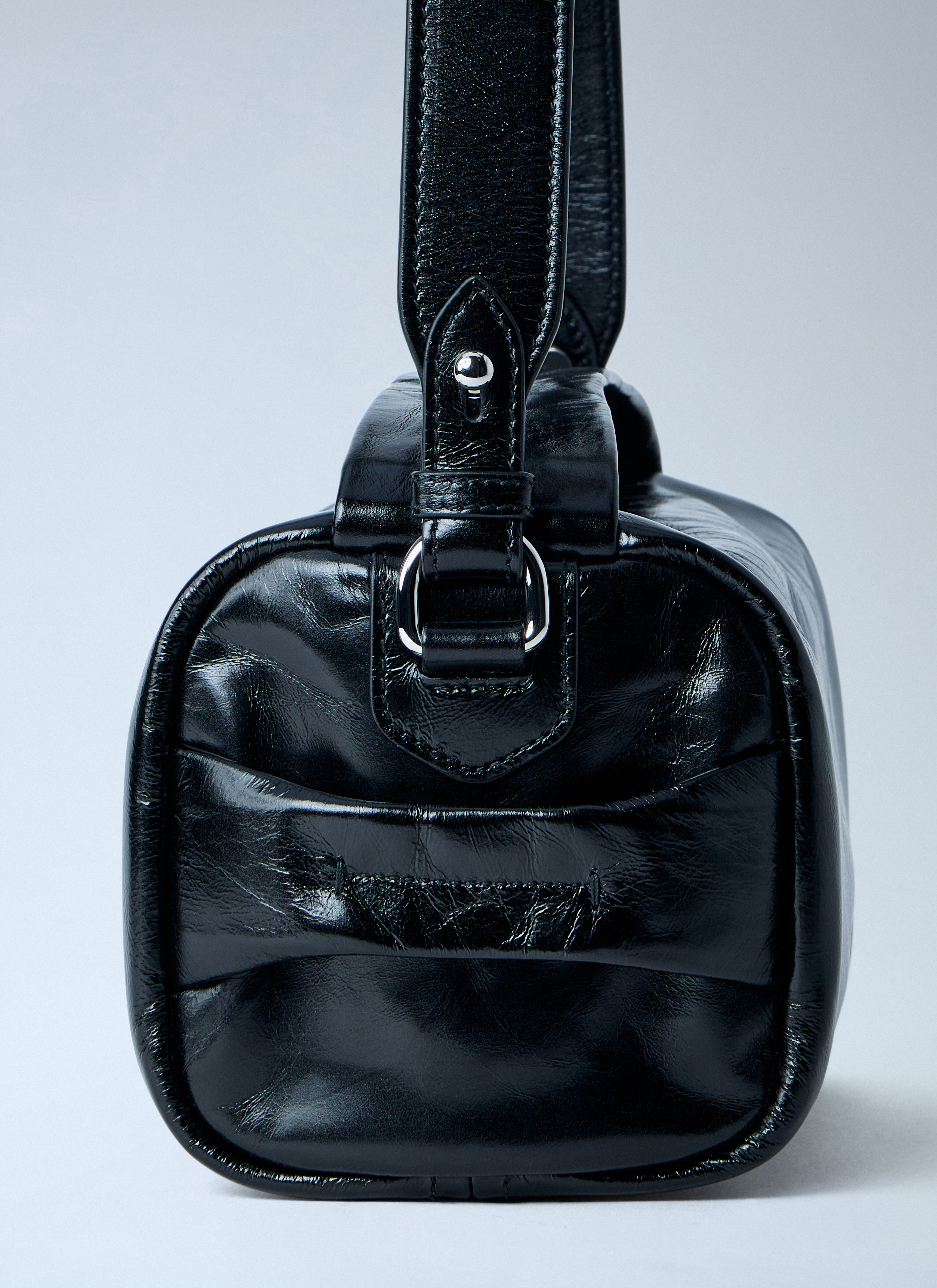 Prada Men's' Leather Shoulder Bag in Black | LN-CC®