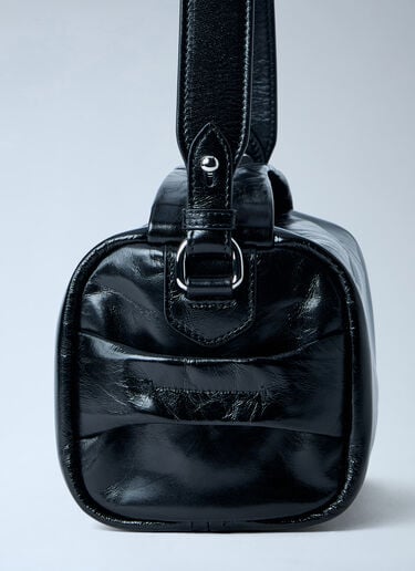 Prada Leather Shoulder Bag Black pra0164006