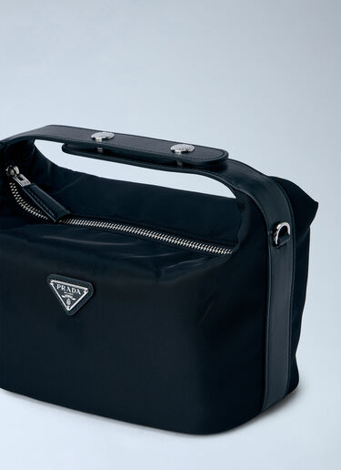 LN-CC® - Prada: Chérie Re-Nylon Mini Bag - Black Prada Chérie Re-Nylon Mini Bag Black pra0266032