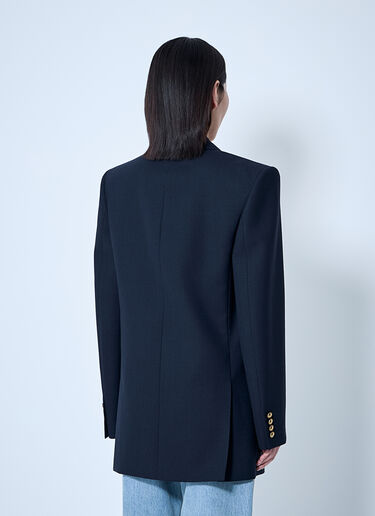 Saint Laurent ChinÃ© 羊毛西装外套 蓝色 sla0260071