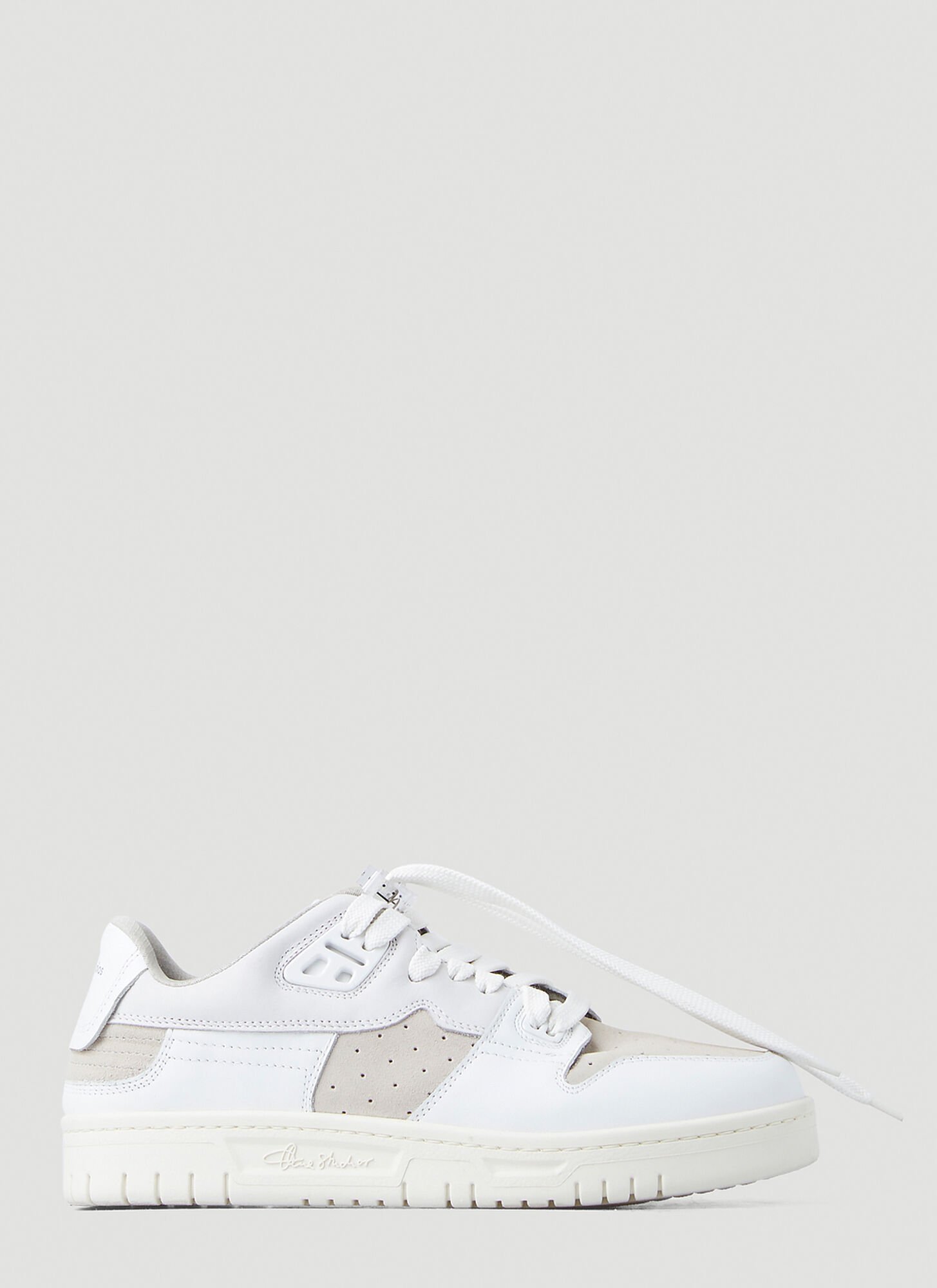 Acne Studios Low Top Trainers In White