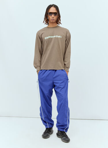 thisisneverthat® Panelled Track Pants Blue tsn0156008