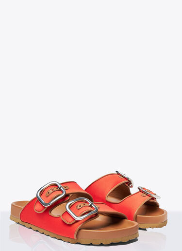 Scarosso Isa Satin Sandals Orange scr0258024