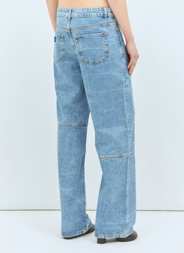 Ganni Foil Izey Jeans Blue gan0258019