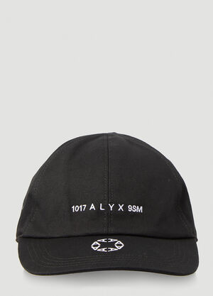 1017 ALYX 9SM ロゴ ベースボールキャップ グレー aly0152002