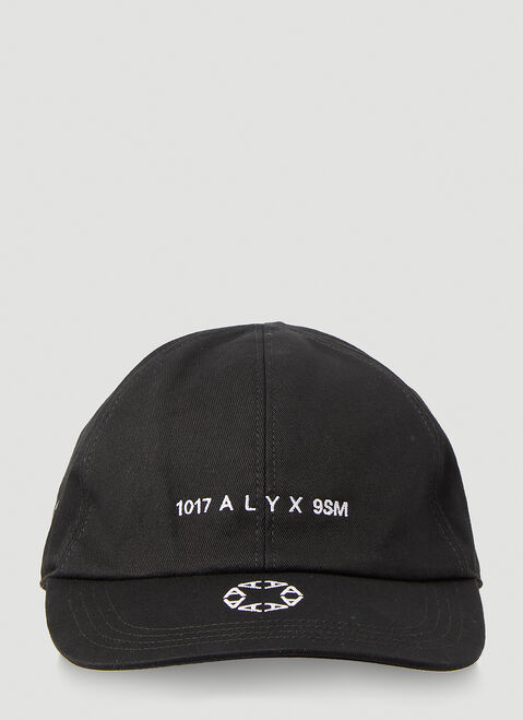 1017 ALYX 9SM Logo Baseball Cap Black aly0151002