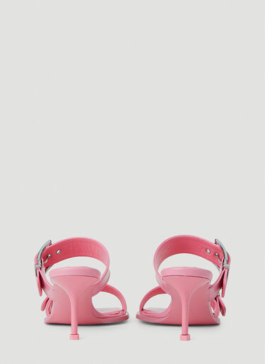 Alexander McQueen Punk 高跟穆勒鞋 粉 amq0251018
