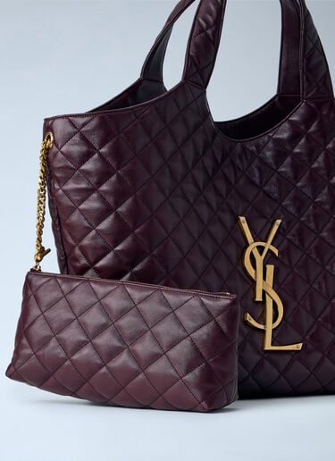 Saint Laurent Icare Maxi Handbag Burgundy sla0262050