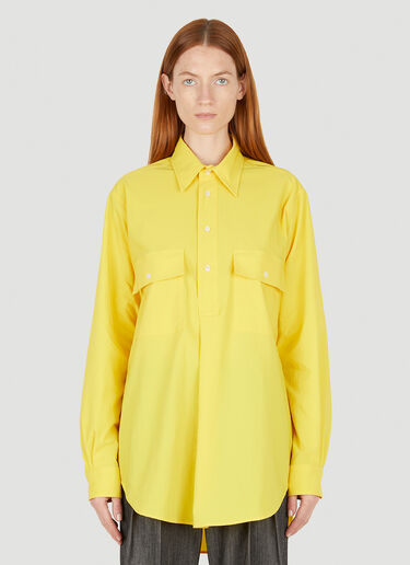 Plan C Pockets Shirt Yellow plc0247011