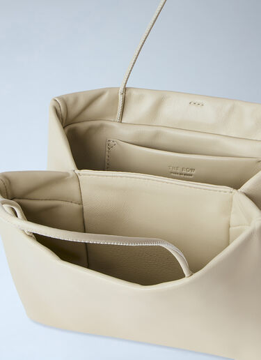 The Row Cecily Top Handle Tote Bag Beige row0265027