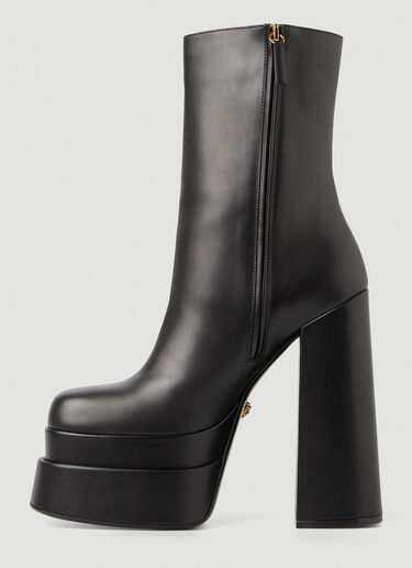 Versace Intrico 厚底靴 黑 vrs0249055