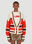 Bao Bao Issey Miyake Striped Cardigan Silver bao0248007