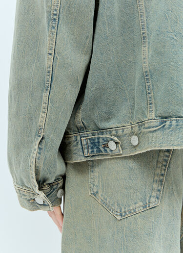 Acne Studios 宽大牛仔夹克  蓝色 acn0155015