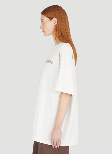 Marc Jacobs Logo Print Big T-Shirt White mcj0247008