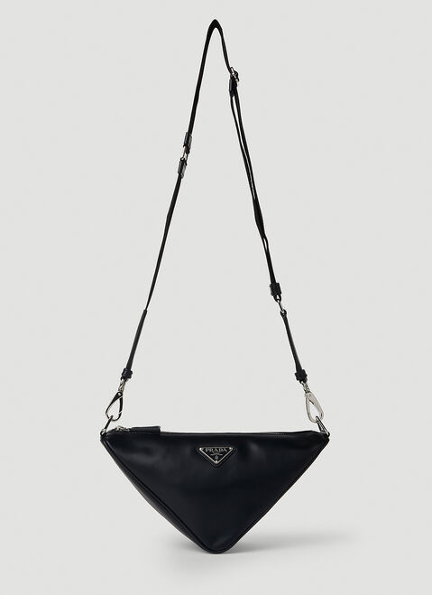 Gucci Triangle Crossbody Bag Grey guc0152285