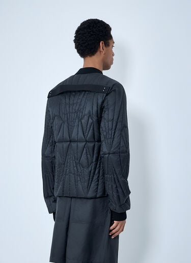 Moncler x Rick Owens Geocamo Flight Bomber Jacket Black mcs0363005
