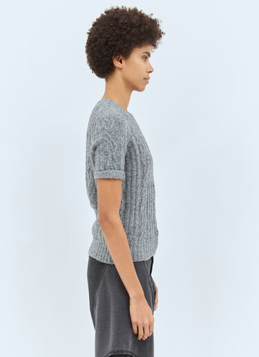 JW Anderson 케이블 니트 스웨터  그레이 jwa0258003