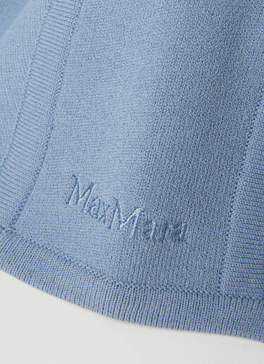 Max Mara Aviator Beanie Hat Light Blue max0252065