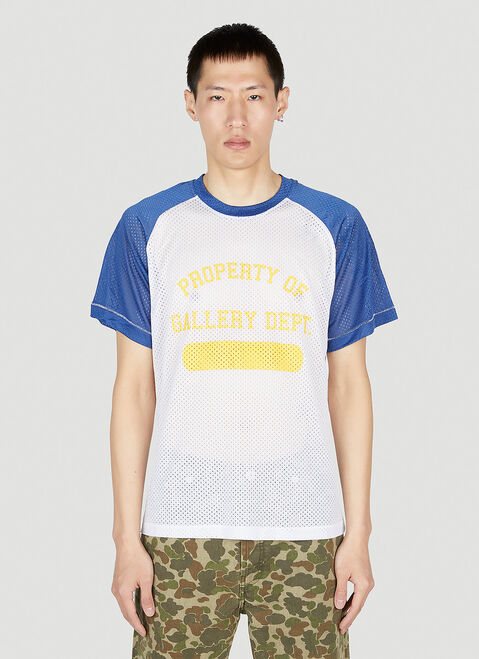 Gallery Dept. Jr High Jersey Mesh T-Shirt White gdp0152009