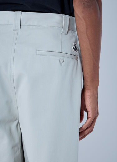 LN-CC® - Moncler x FRGMT Hiroshi Fujiwara: Tailored Trousers - Grey Moncler x FRGMT Hiroshi Fujiwara Tailored Trousers Grey mfr0166004