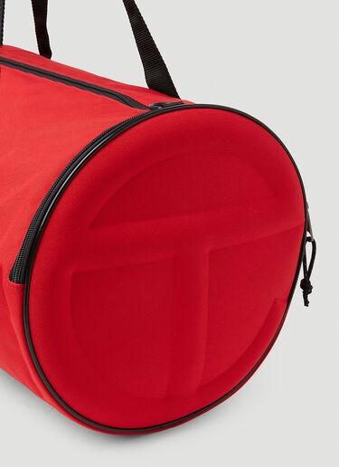Eastpak x Telfar ラージ ダッフル ウィークエンド バッグ レッド est0353021