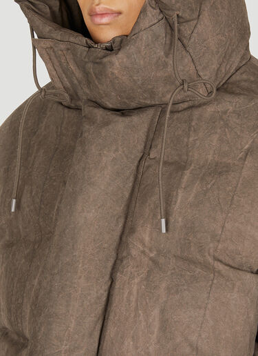 Entire Studios Soa Puffer Jacket Brown ent0150001