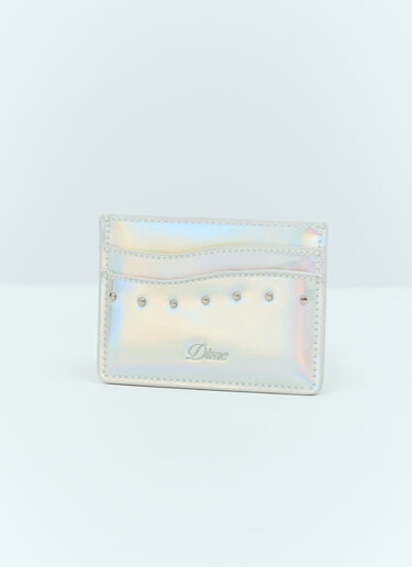 Dime Studded Cardholder Silver dmt0154028