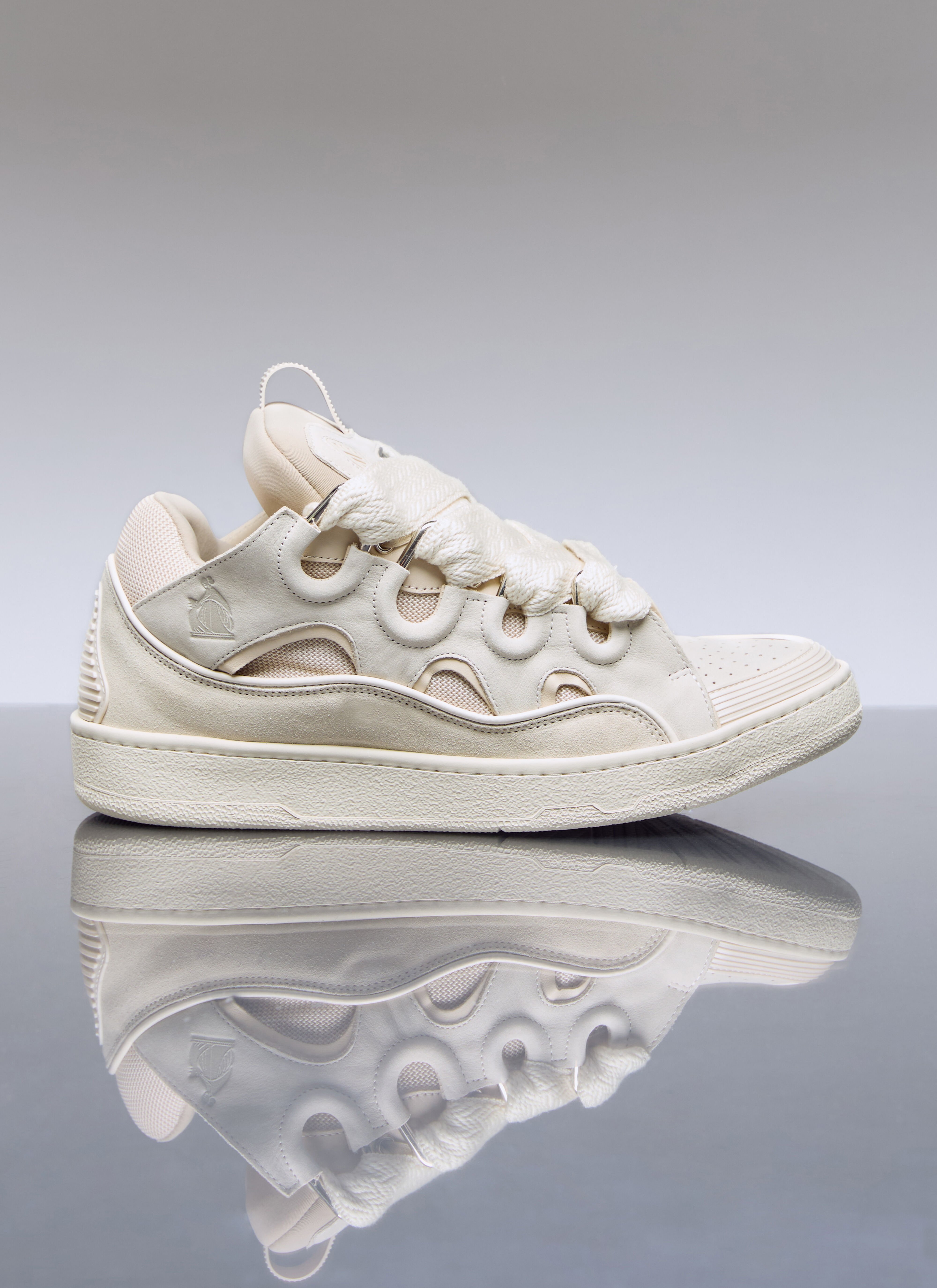 Lanvin Curb Sneakers White lnv0156001