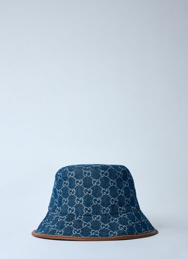 Gucci GG Denim Bucket Hat Blue guc0159077