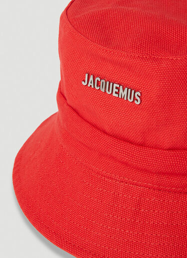 Jacquemus Le Bob Gadjo Hat Red jac0151054