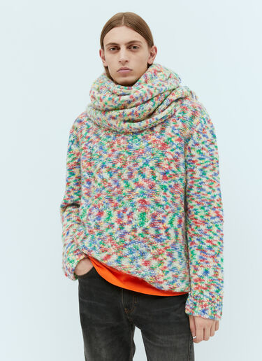 A.P.C. x JWA Jolly Knit Scarf Multicolour apc0154014