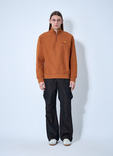 Carhartt WIP American Script Sweatshirt Brown wip0159001