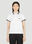 Saint Laurent Logo Patch Polo Shirt White sla0251008
