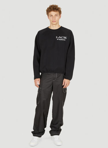 Lack of Guidance Alessandro Sweatshirt Black log0150003