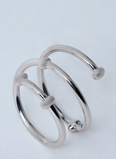 Lemaire Croissant Spiral Bracelet Grey lem0360006