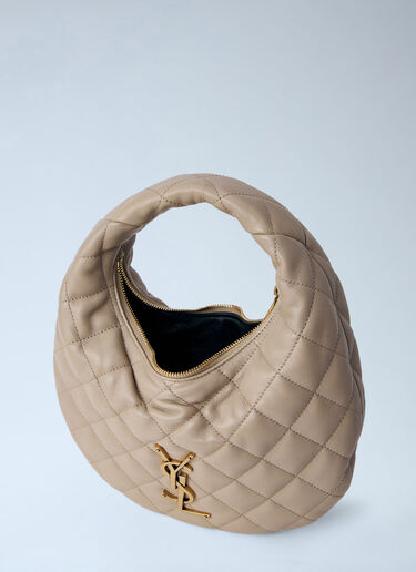 Saint Laurent Icarino Quilted Nappa Handbag Beige sla0263076