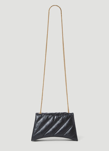 Balenciaga Crush Chain Wallet in Black | LN-CC®