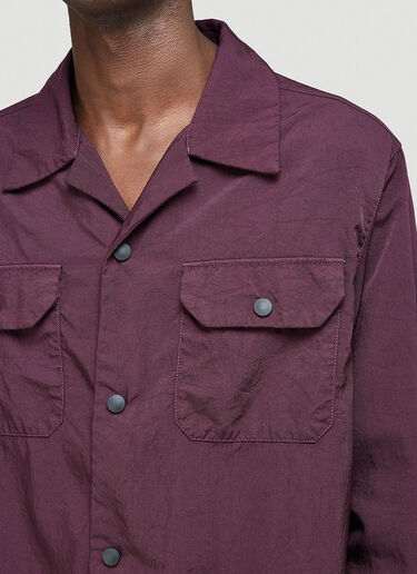 Acne Studios Long Sleeved Shirt Burgundy acn0144015