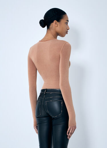 Diesel T-Finne-Q2 Bodysuit Beige dsl0259016