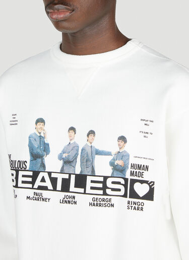 Human Made Beatles Sweatshirt White hmd0152011
