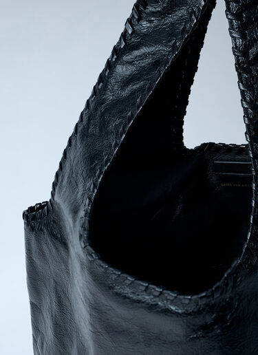 Leather Tote Bag Dries Van Noten Leather Tote Bag Black dvn0262033