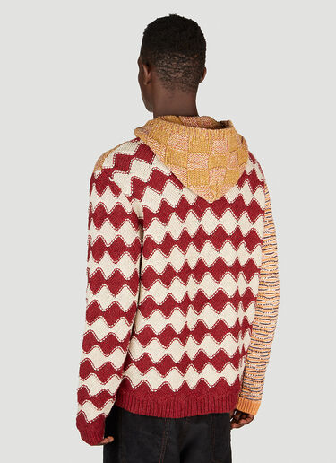 マルチパネル チェッカーボード スウェットシャツ Marni マルチパネル チェッカーボード スウェットシャツ オレンジ mni0153007