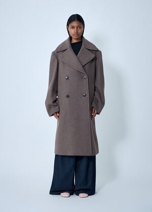 Dries Van Noten Tailored Coat Grey dvn0262017