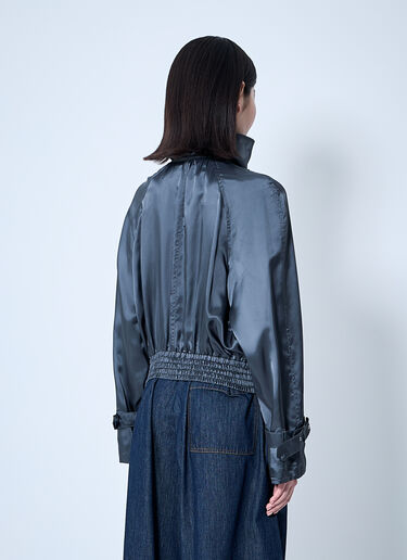 Dries Van Noten Satin Bomber Jacket Black dvn0260002