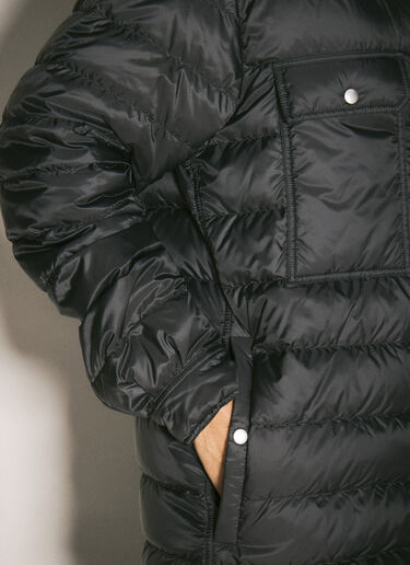 Moncler x Rick Owens Collarless Down Jacket Black mcs0358010