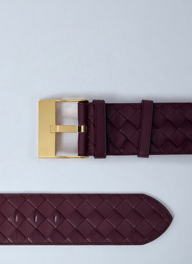 Bottega Veneta Braided Belt Brown bov0260032