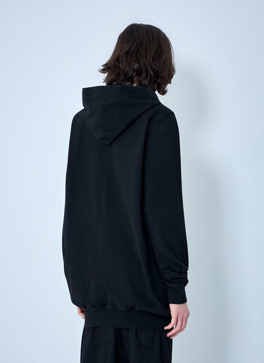 Rick Owens DRKSHDW Drawstring Hooded Sweatshirt Black drk0164021