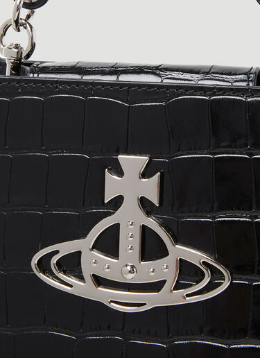 Vivienne Westwood Kelly 大号手提包 黑色 vvw0251055